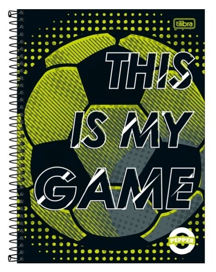 CADERNO C.D. 1X1 PEPPER MASC